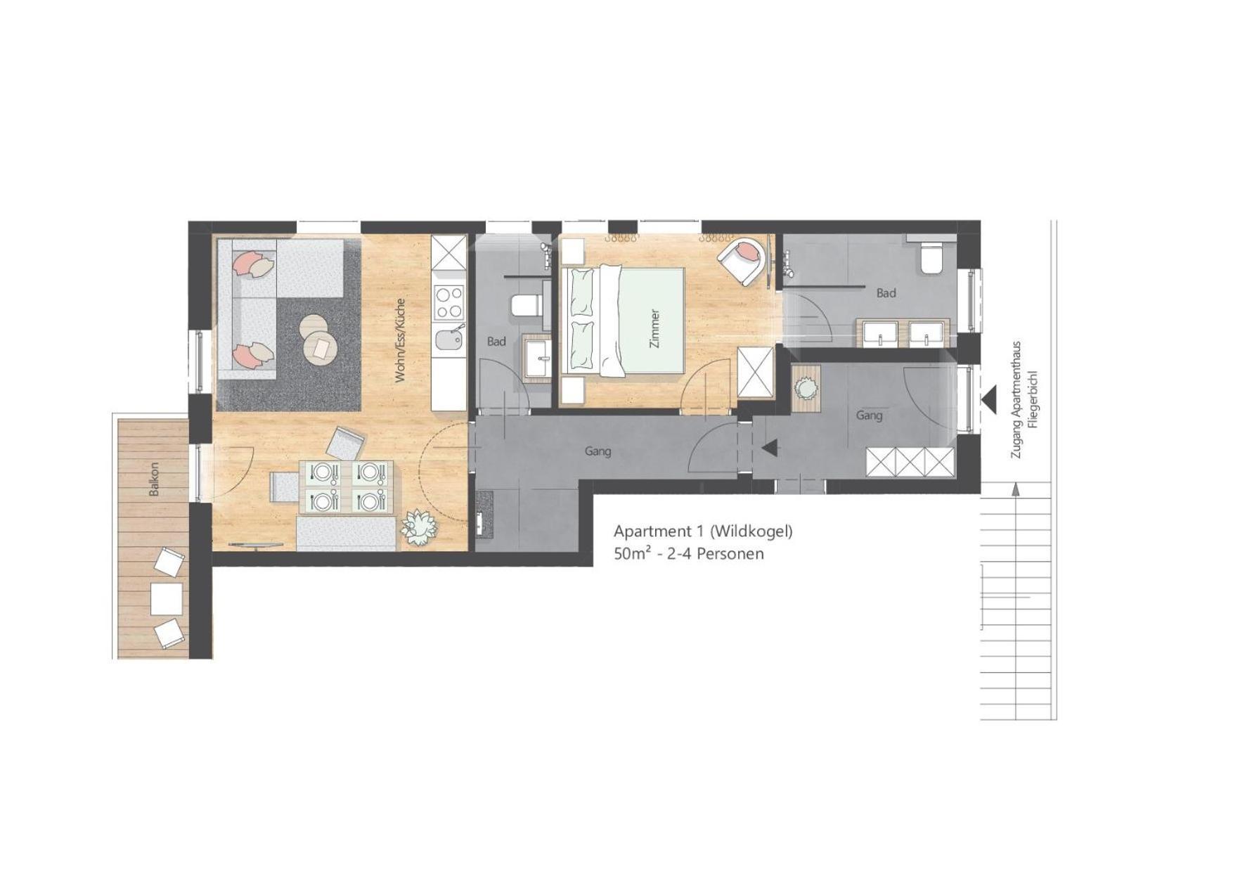 Apartments Fliegerbichl - Familie Voithofer Bramberg am Wildkogel Luaran gambar